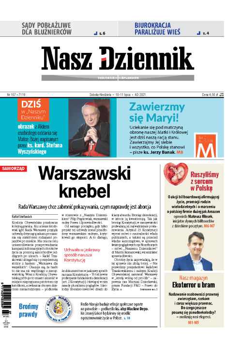 Nasz Dziennik z dnia 10.07.2021 wydanie PDF