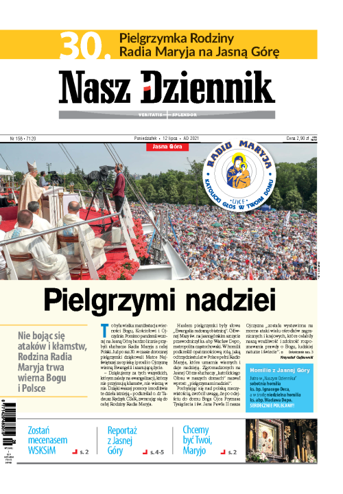 Nasz Dziennik z dnia 12.07.2021 wydanie PDF