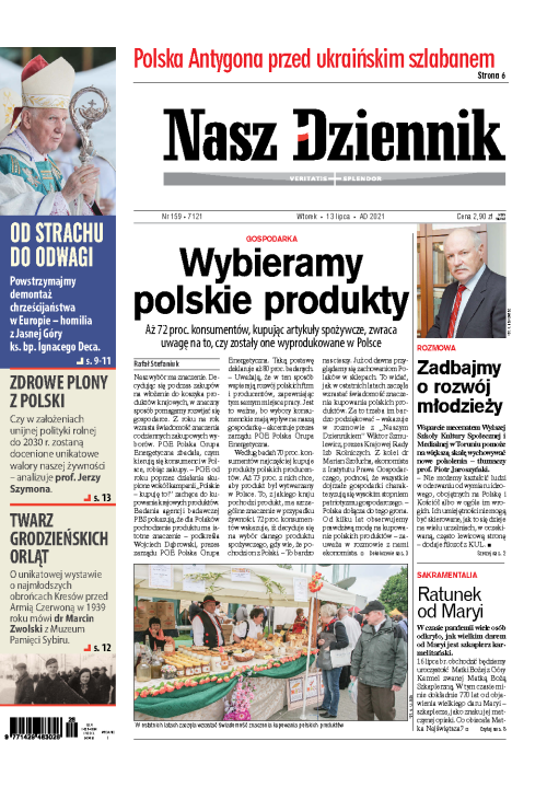 Nasz Dziennik z dnia 13.07.2021 wydanie PDF