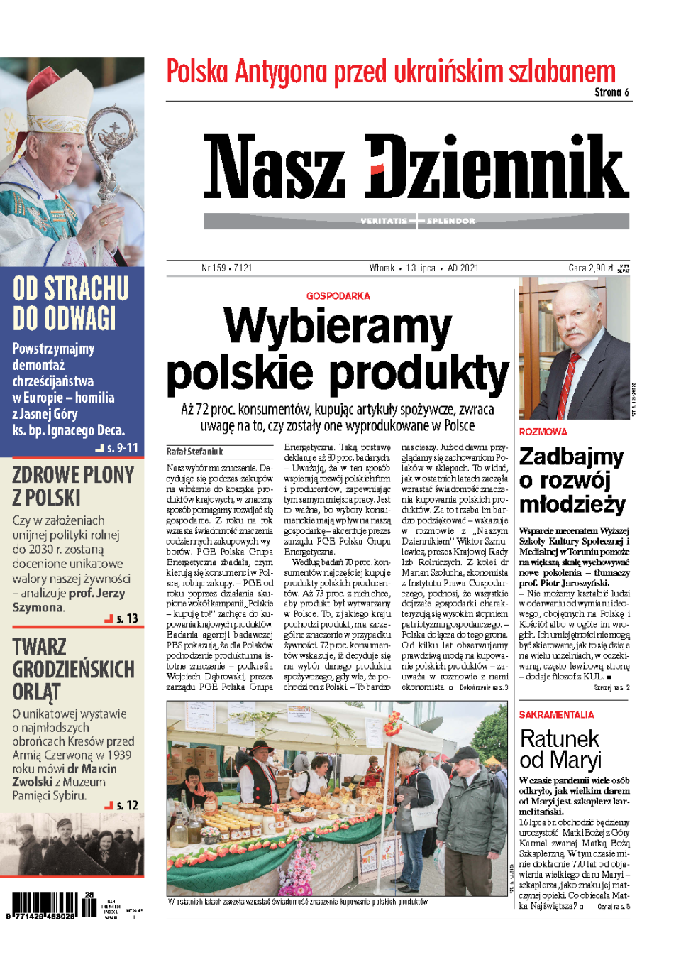 Nasz Dziennik z dnia 13.07.2021 wydanie PDF