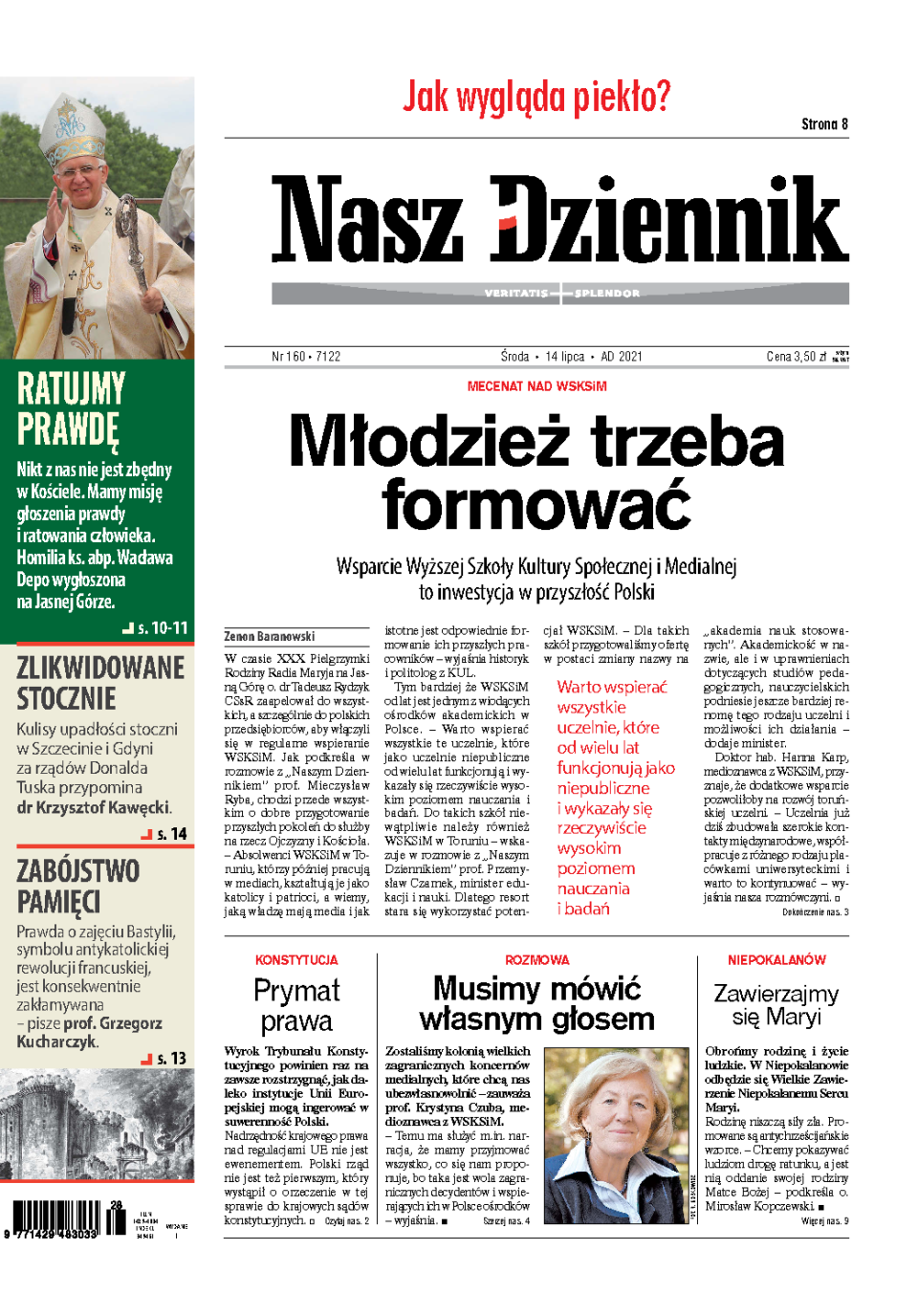 Nasz Dziennik z dnia 14.07.2021 wydanie PDF