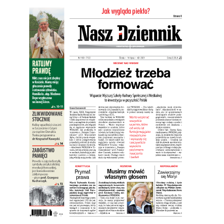 Nasz Dziennik z dnia 14.07.2021 wydanie PDF