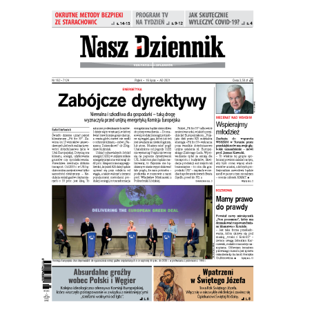 Nasz Dziennik z dnia 16.07.2021 wydanie PDF