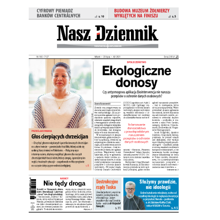 Nasz Dziennik z dnia 20.07.2021 wydanie PDF