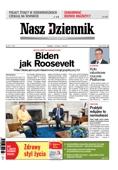 Nasz Dziennik z dnia 22.07.2021 wydanie PDF