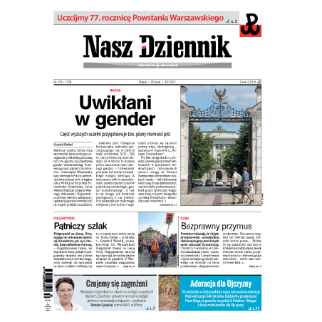 Nasz Dziennik z dnia 30.07.2021 wydanie PDF