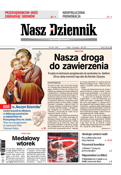 Nasz Dziennik z dnia 04.08.2021 wydanie PDF