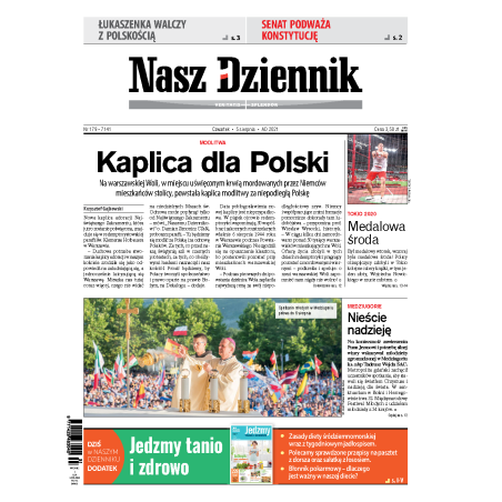 Nasz Dziennik z dnia 05.08.2021 wydanie PDF