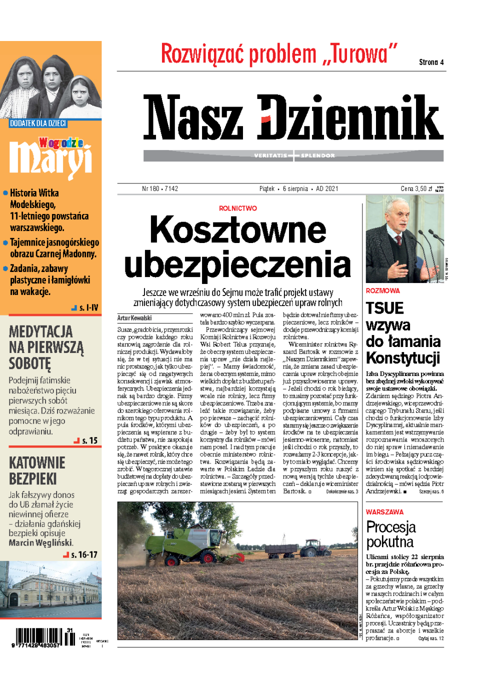 Nasz Dziennik z dnia 06.08.2021 wydanie PDF