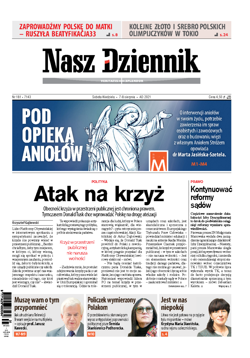 Nasz Dziennik z dnia 07.08.2021 wydanie PDF