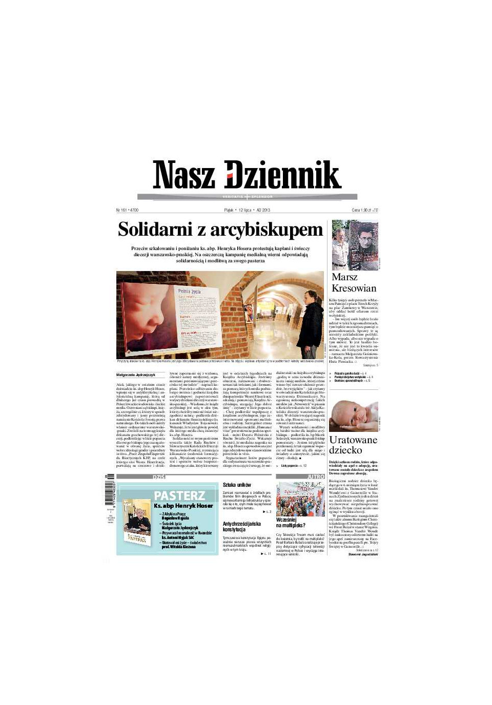 Nasz Dziennik z dnia 12.07.2013 wydanie PDF