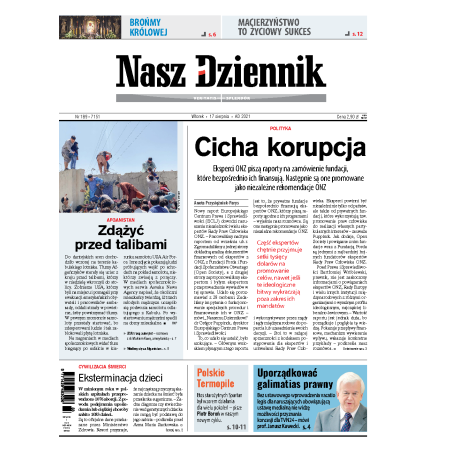 Nasz Dziennik z dnia 17.08.2021 wydanie PDF
