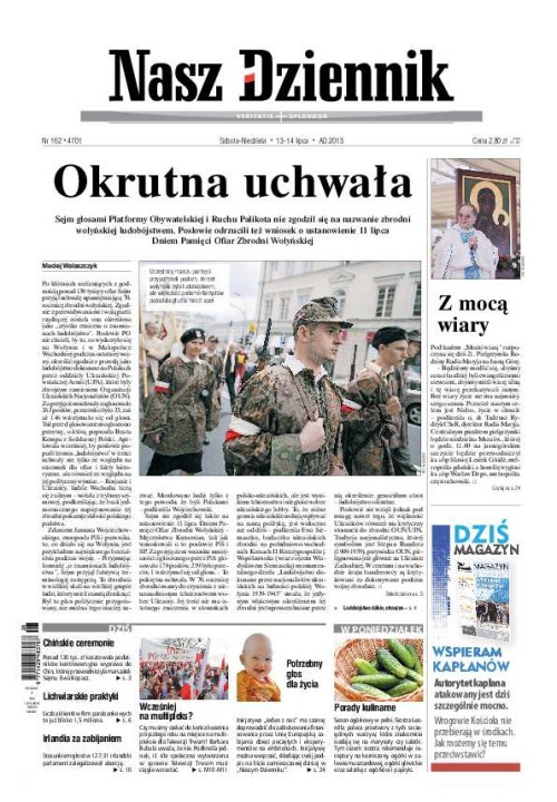 Nasz Dziennik z dnia 13.07.2013 wydanie PDF