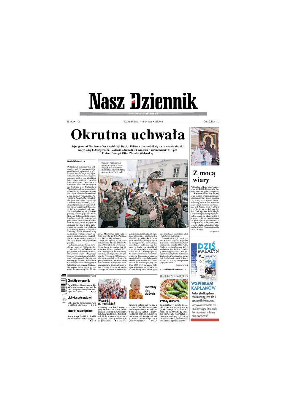 Nasz Dziennik z dnia 13.07.2013 wydanie PDF