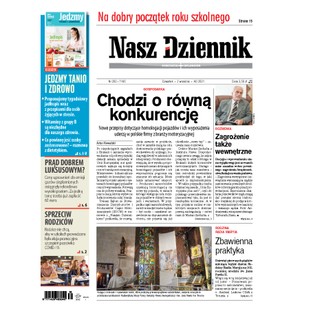 Nasz Dziennik z dnia 02.09.2021 wydanie PDF