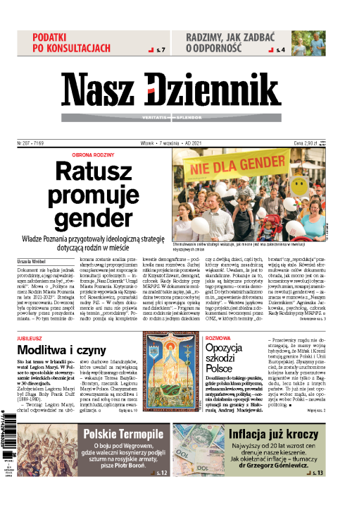 Nasz Dziennik z dnia 07.09.2021 wydanie PDF