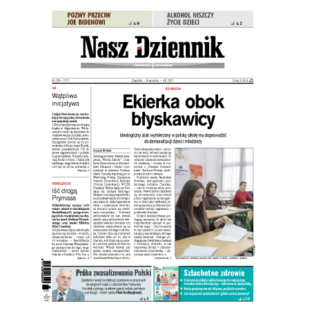 Nasz Dziennik z dnia 09.09.2021 wydanie PDF