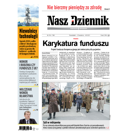 Nasz Dziennik z dnia 20.09.2021 wydanie PDF