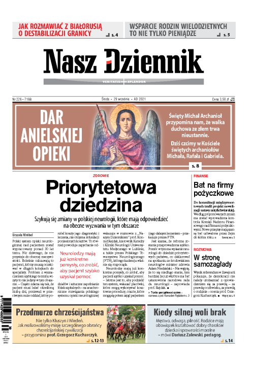Nasz Dziennik z dnia 29.09.2021 wydanie PDF