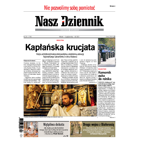 Nasz Dziennik z dnia 05.10.2021 wydanie PDF
