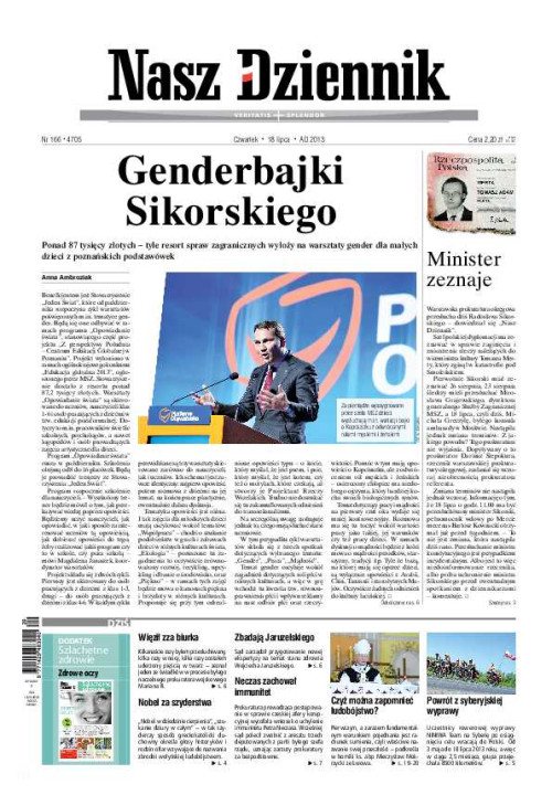 Nasz Dziennik z dnia 18.07.2013 wydanie PDF