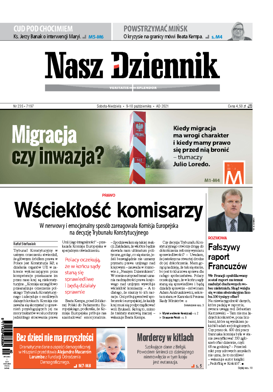 Nasz Dziennik z dnia 09.10.2021 wydanie PDF