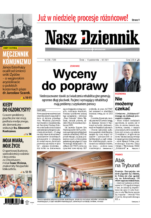 Nasz Dziennik z dnia 13.10.2021 wydanie PDF