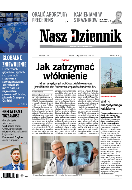 Nasz Dziennik z dnia 26.10.2021 wydanie PDF