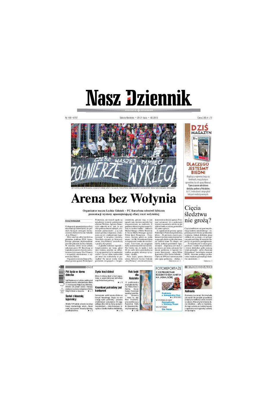 Nasz Dziennik z dnia 20.07.2013 wydanie PDF