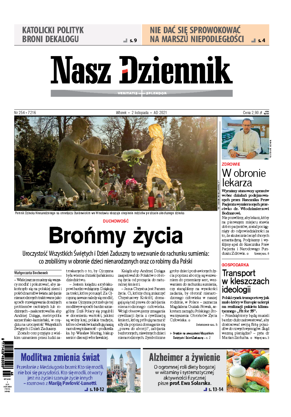 Nasz Dziennik z dnia 02.11.2021 wydanie PDF