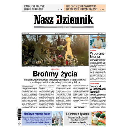 Nasz Dziennik z dnia 02.11.2021 wydanie PDF