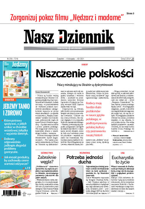 Nasz Dziennik z dnia 04.11.2021 wydanie PDF