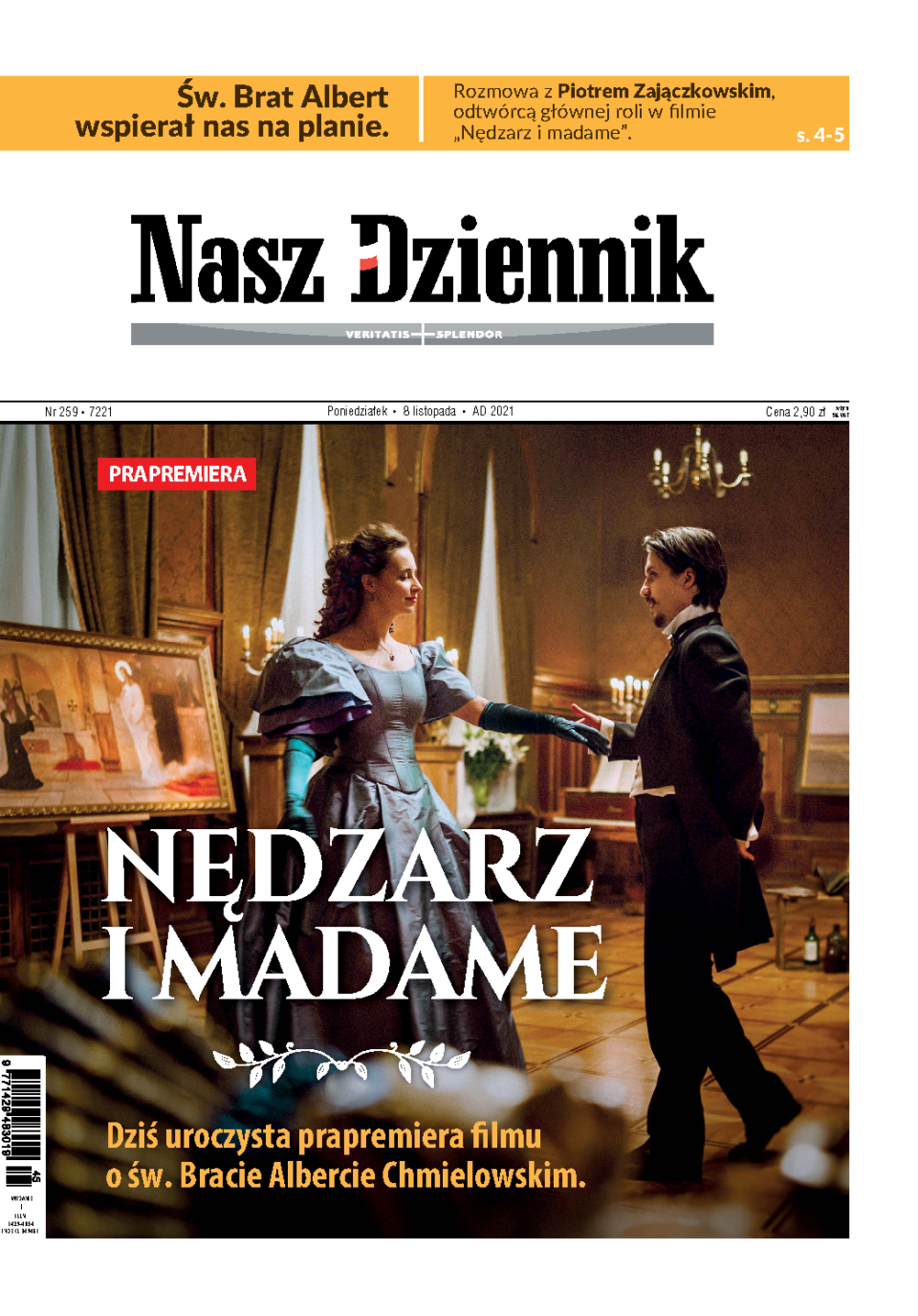 Nasz Dziennik z dnia 08.11.2021 wydanie PDF
