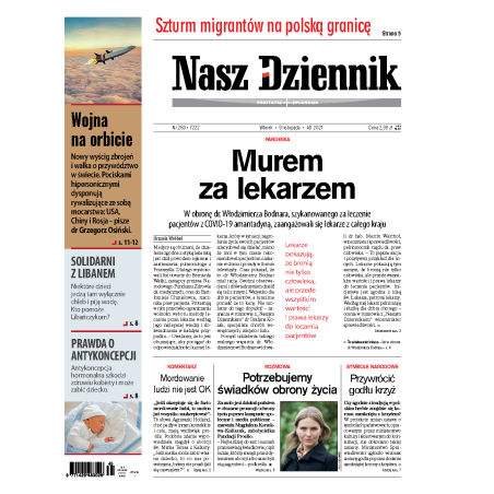 Nasz Dziennik z dnia 09.11.2021 wydanie PDF