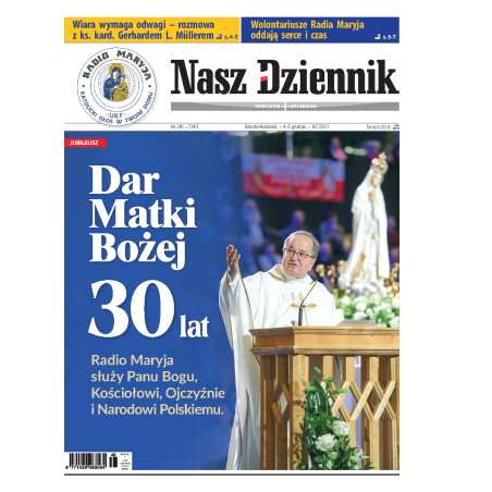 Nasz Dziennik z dnia 04.12.2021 wydanie PDF