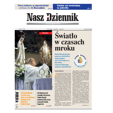 Nasz Dziennik z dnia 06.12.2021 wydanie PDF
