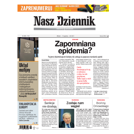Nasz Dziennik z dnia 14.12.2021 wydanie PDF