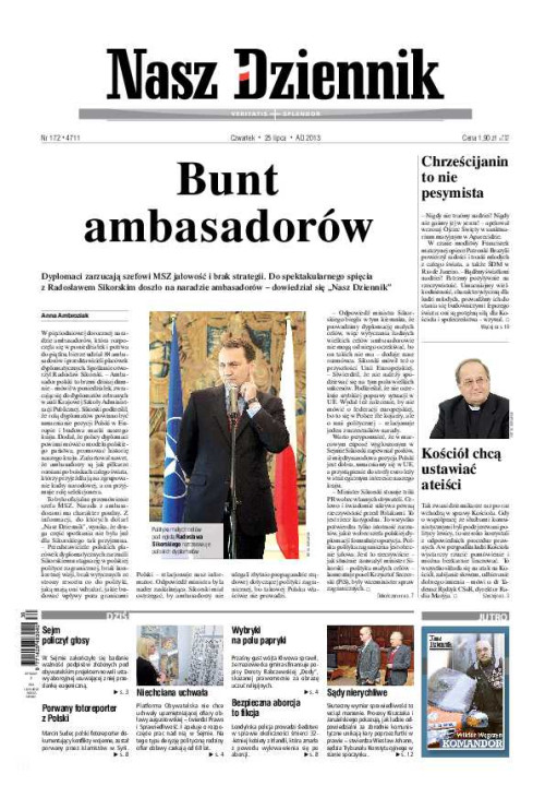 Nasz Dziennik z dnia 25.07.2013 wydanie PDF