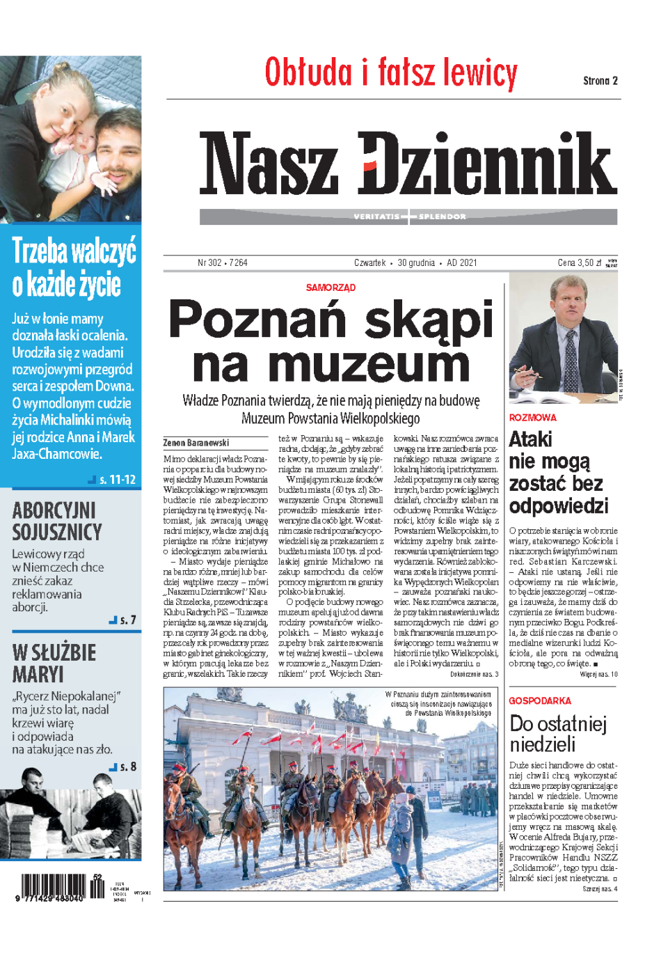Nasz Dziennik z dnia 30.12.2021 wydanie PDF