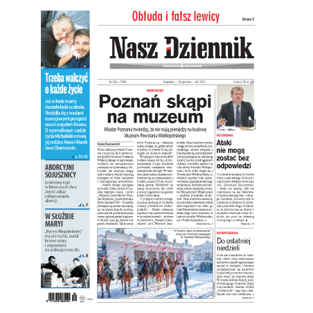 Nasz Dziennik z dnia 30.12.2021 wydanie PDF