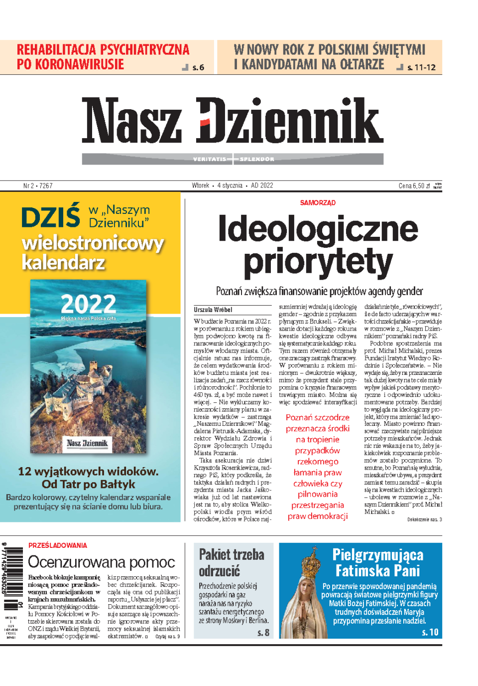 Nasz Dziennik z dnia 04.01.2022 wydanie PDF
