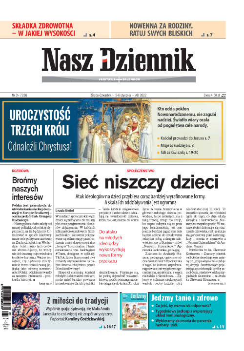 Nasz Dziennik z dnia 05.01.2022 wydanie PDF