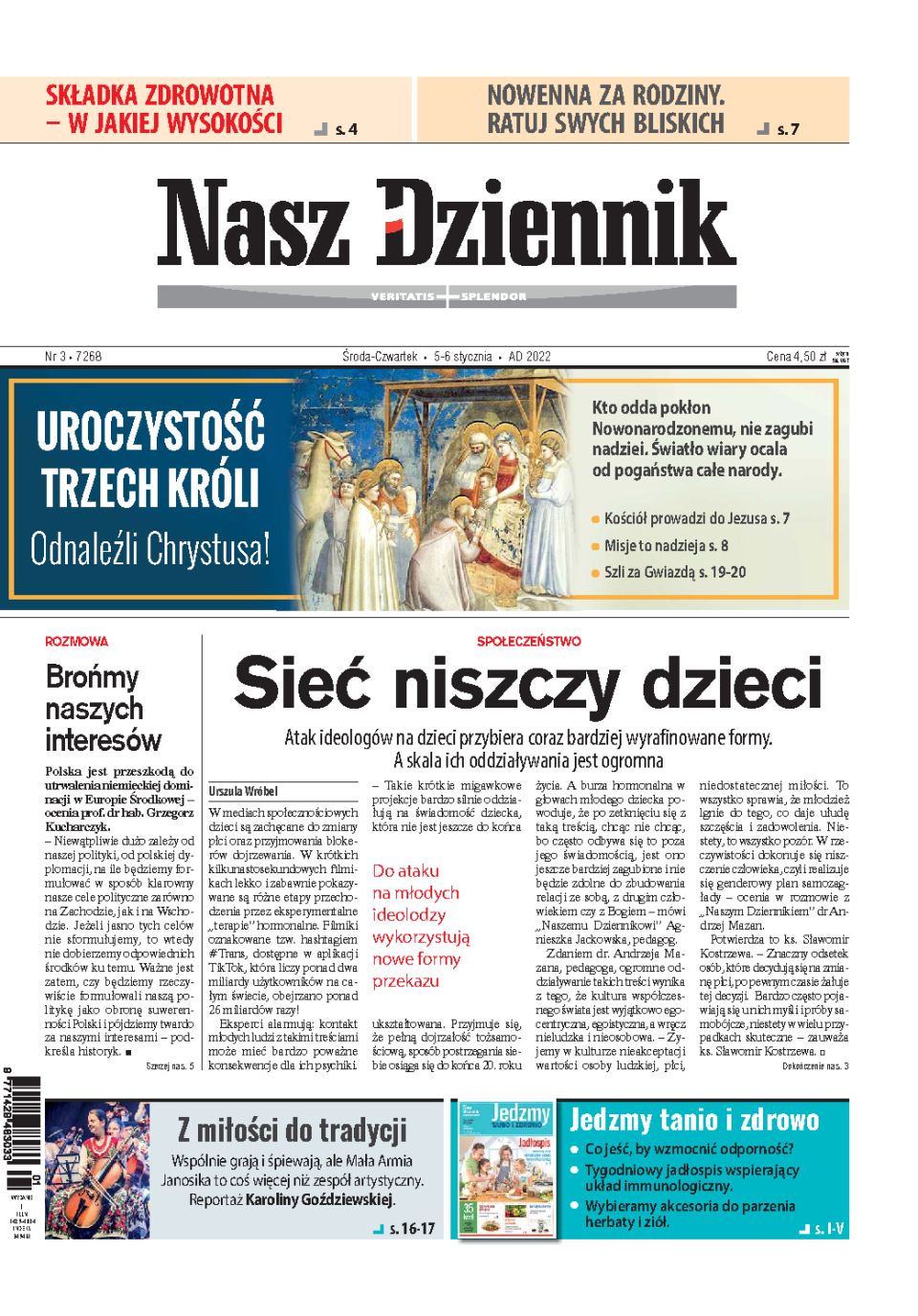 Nasz Dziennik z dnia 05.01.2022 wydanie PDF