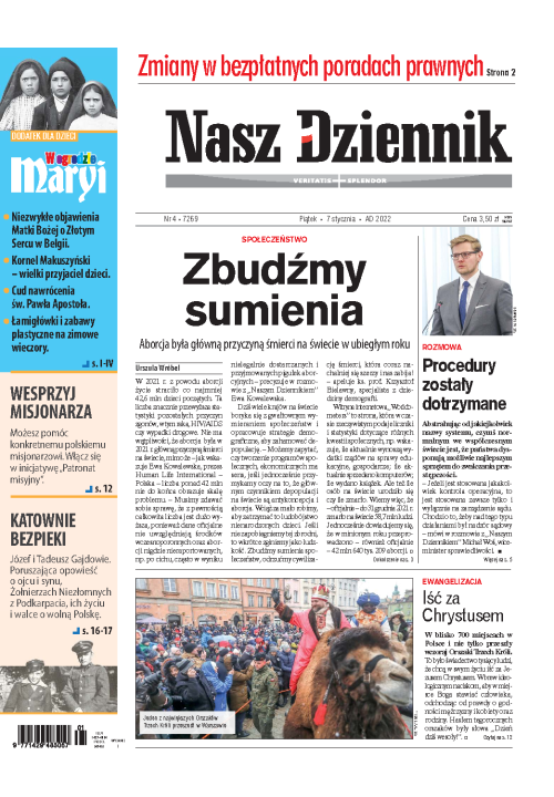 Nasz Dziennik z dnia 07.01.2022 wydanie PDF