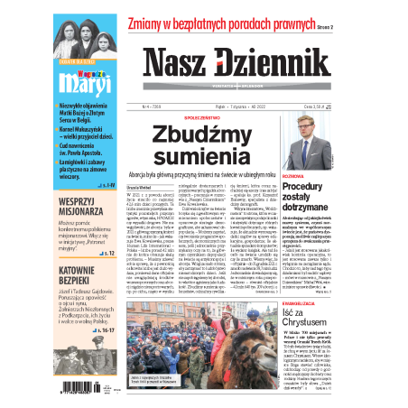 Nasz Dziennik z dnia 07.01.2022 wydanie PDF