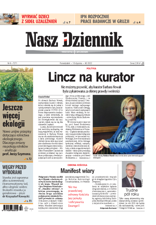 Nasz Dziennik z dnia 10.01.2022 wydanie PDF
