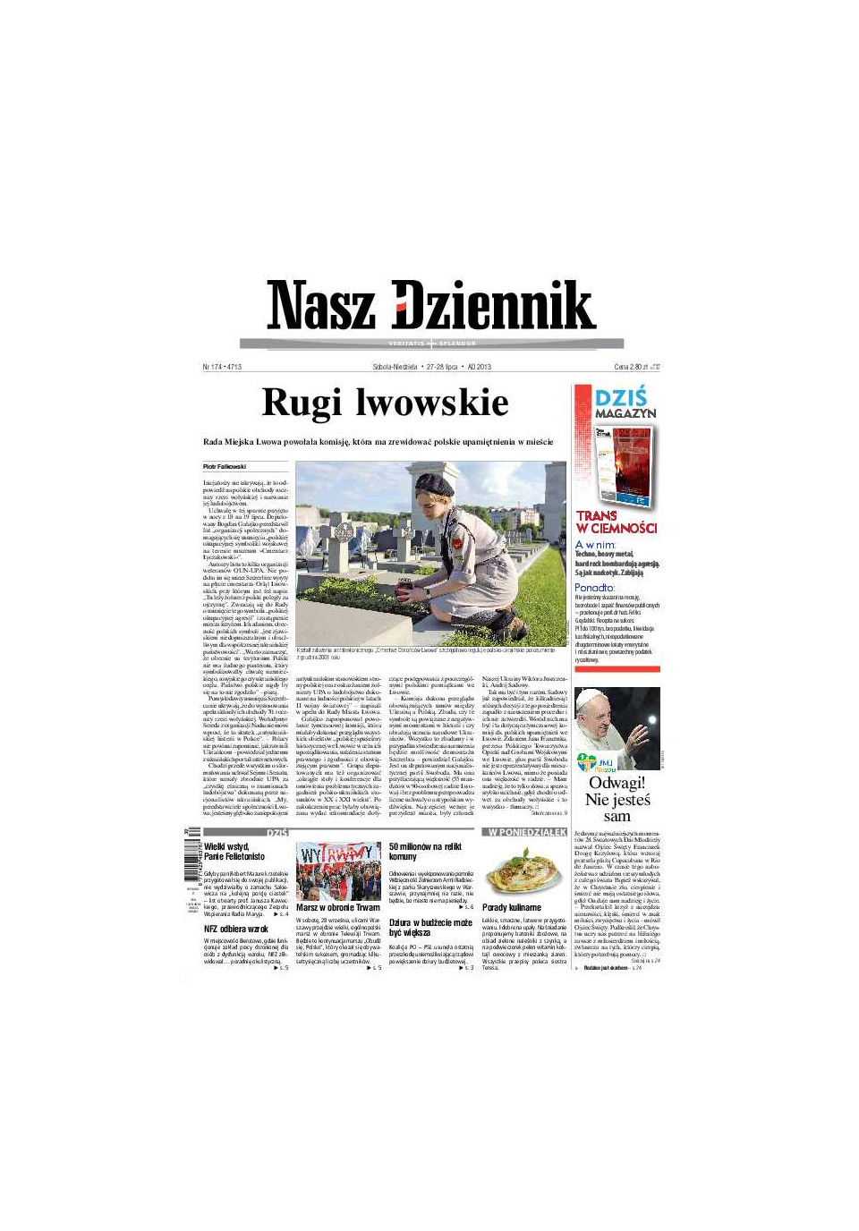 Nasz Dziennik z dnia 27.07.2013 wydanie PDF