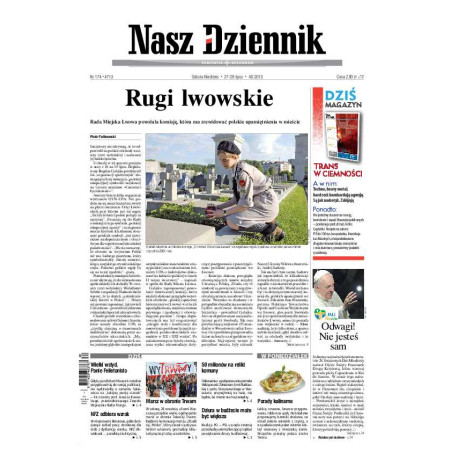 Nasz Dziennik z dnia 27.07.2013 wydanie PDF