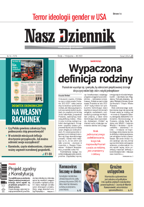 Nasz Dziennik z dnia 19.01.2022 wydanie PDF