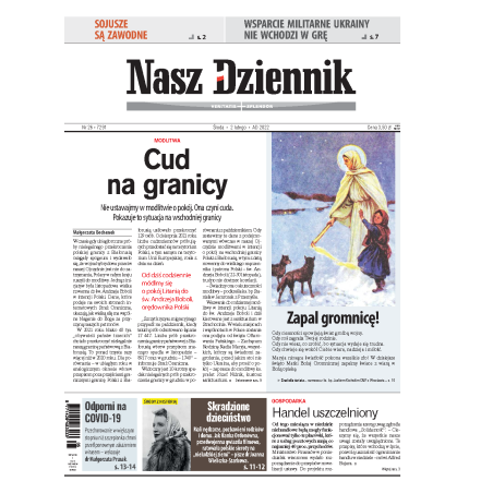 Nasz Dziennik z dnia 02.02.2022 wydanie PDF